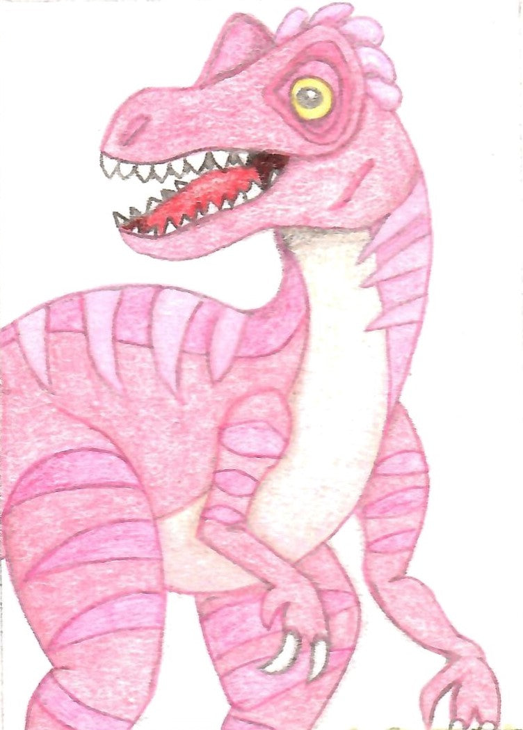 Allosaurus ACEO Print