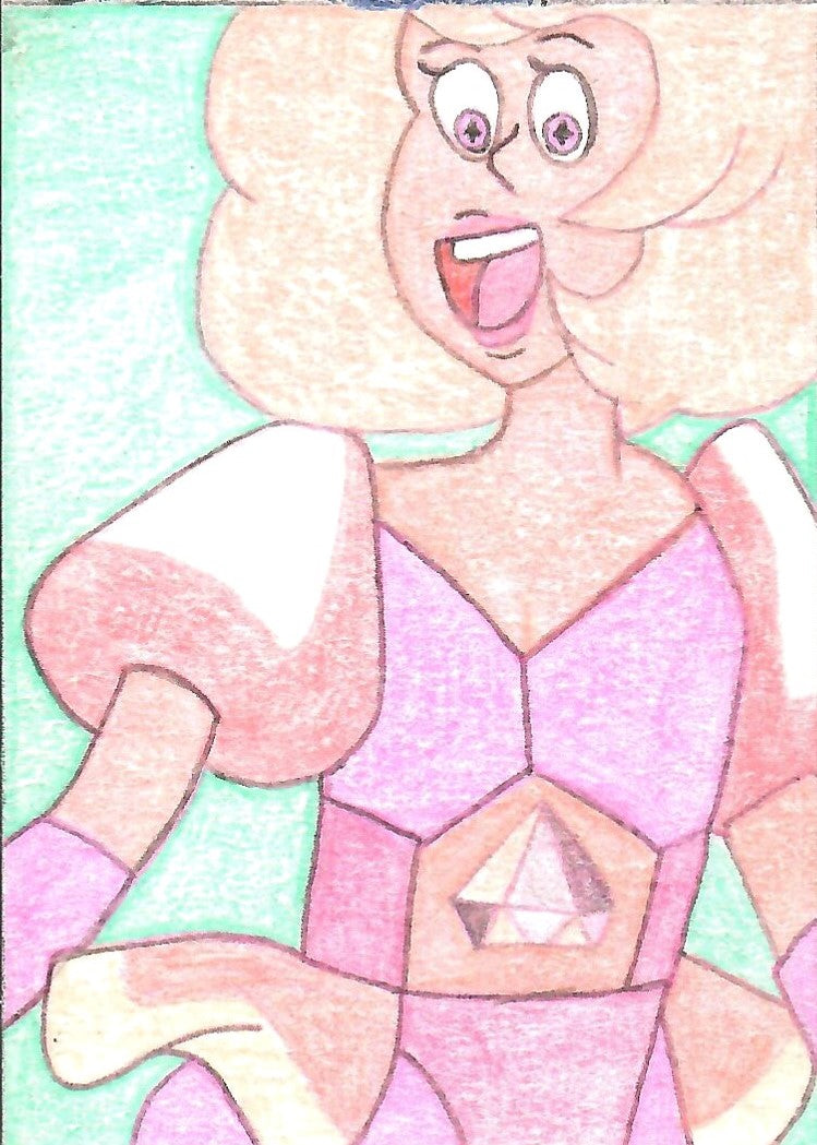 Pink Diamond from Steven's Universe ACEO Print