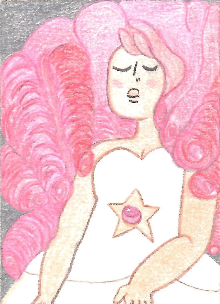 Rose Quartz from Steven's Universe ACEO Print