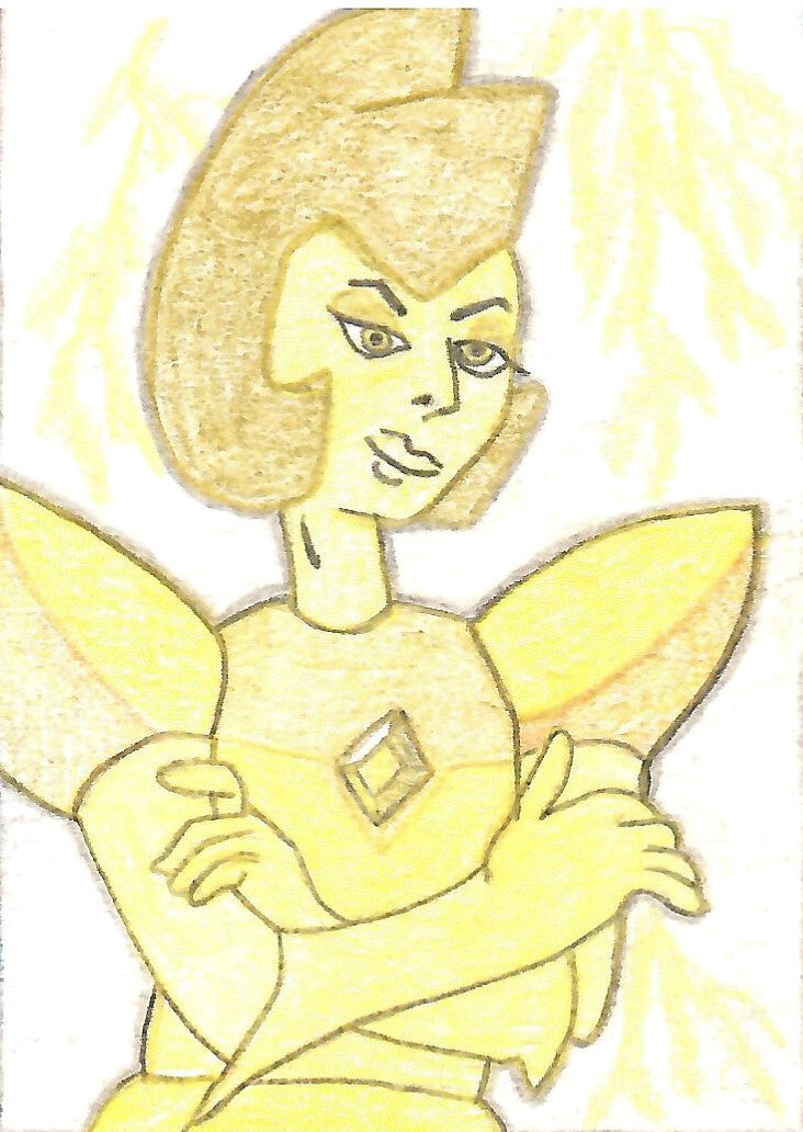 Yellow Diamond from Steven's Universe ACEO Print
