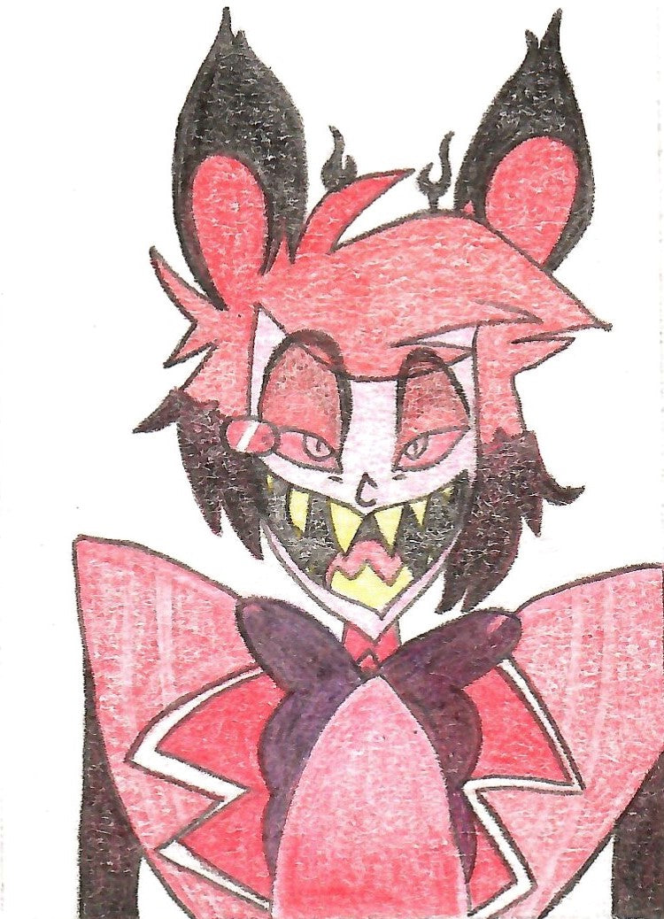 Alastor from Hazbin Hotel ACEO Print