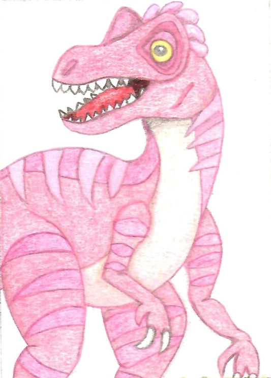 Allosaurus ACEO Print