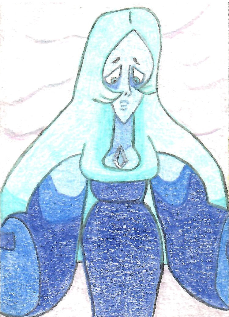 Blue Diamond from Steven's Universe ACEO Print