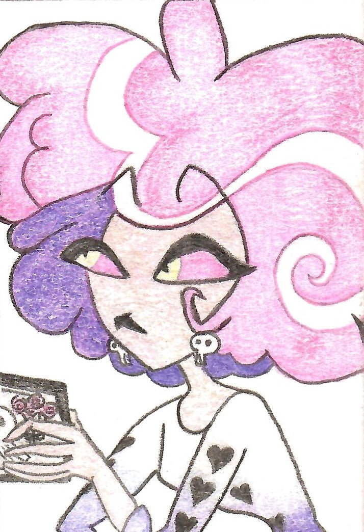 Velvette from Hazbin Hotel ACEO Print