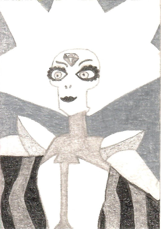 White Diamond from Steven's Universe ACEO Print